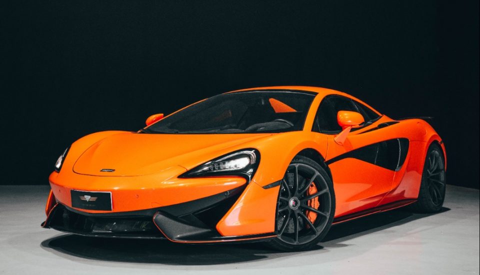 MClaren 570 Spider Orange